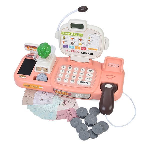Игровой кассовый аппарат 889-312-313, 77 деталей, 2 цвета 190345 фото &mdash; Кузя
