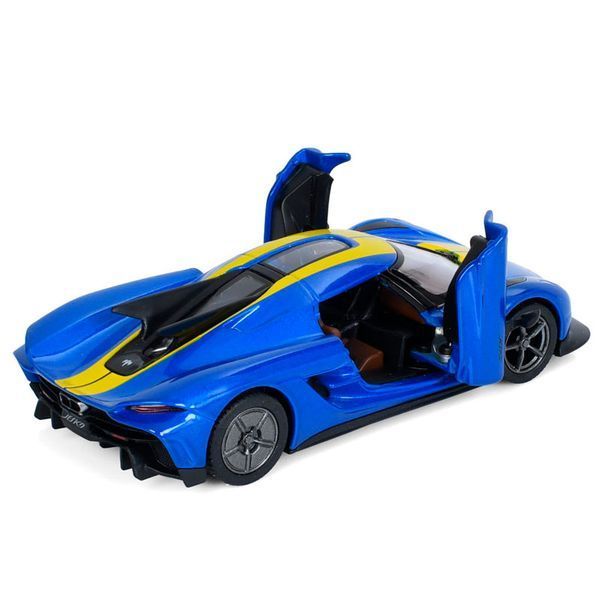 Металева машинка Kinsmart KT 5473 WF Koenigsegg Jesko, 4 кольори 191527 фото &mdash; Кузя