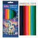 Карандаши цветные ZiBi Unicorn 2454, 12 цветов 184537 фото 2 &mdash; Кузя