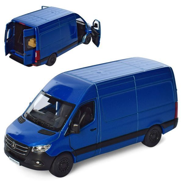 Дитяча машинка Mercedes-Benz Sprinter Kinsmart 5426 W, 2 кольори 140376 фото &mdash; Кузя