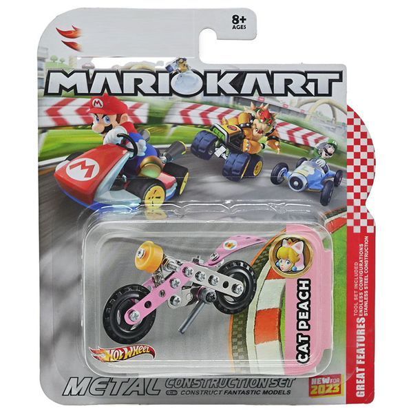 Металлический конструктор Транспорт Mariokart 127-7, 3 вида 186627 фото &mdash; Кузя