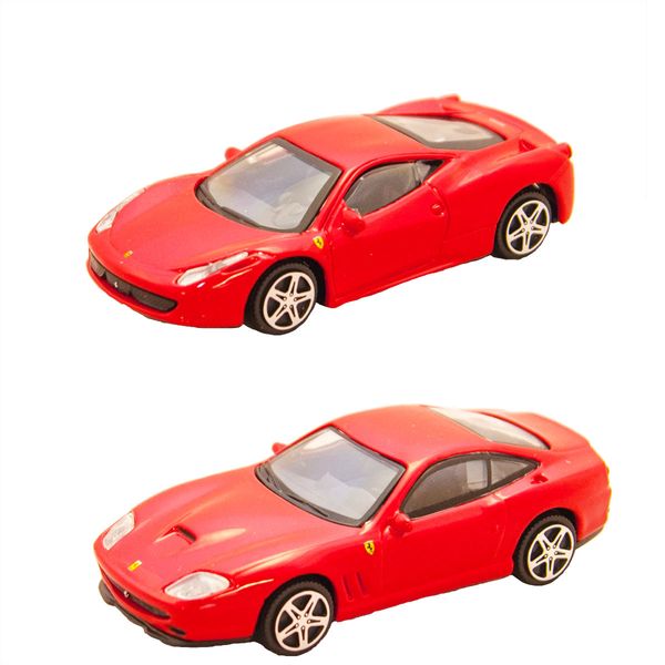 Машинка автомодель металева "Ferrari" Bburago, 1:43 мікс видів 167845 фото — Кузя