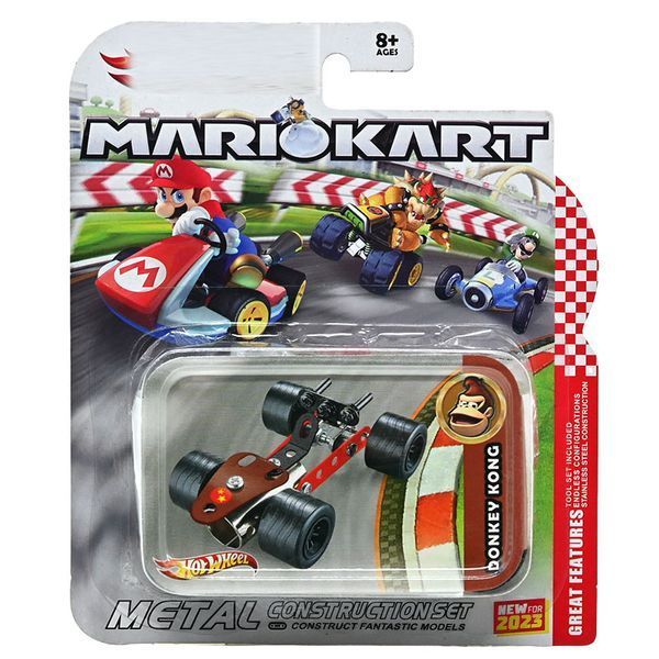 Металлический конструктор Транспорт Mariokart 127-7, 3 вида 186627 фото &mdash; Кузя