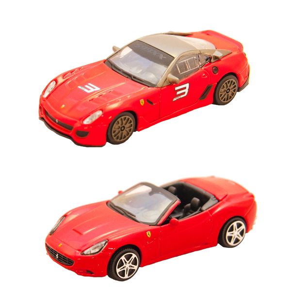 Машинка автомодель металева "Ferrari" Bburago, 1:43 мікс видів 167845 фото — Кузя