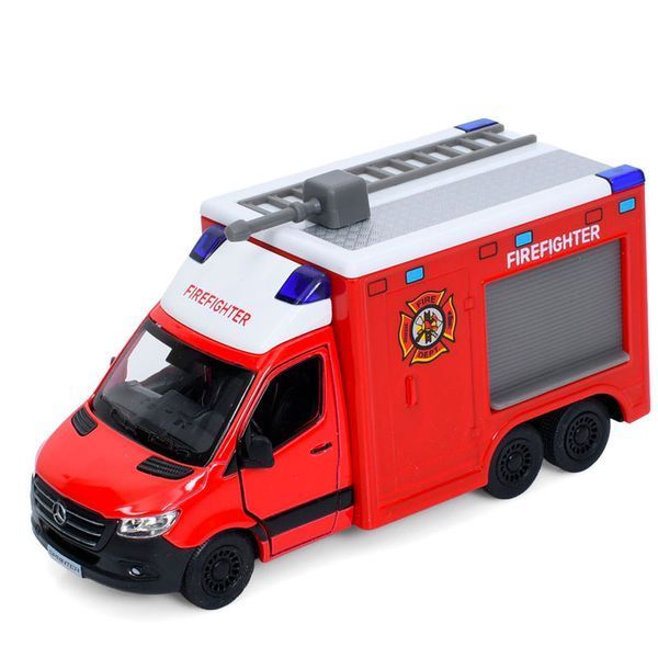 Металлическая пожарная машинка Kinsmart KT 5478 W, 2 вида 191528 фото &mdash; Кузя