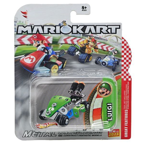 Металлический конструктор Транспорт Mariokart 127-7, 3 вида 186627 фото &mdash; Кузя
