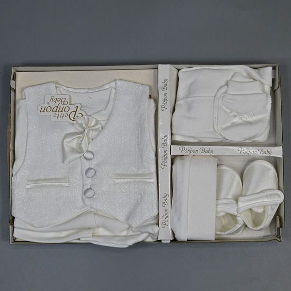 Костюм для хрещення хлопчика 56-62р. 6пр, арт 201 154720 фото &mdash; Кузя