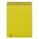 Блокнот на пружине в клеточку А6 Profiplan Title office yellow 903504, 64 л 182426 фото 2 &mdash; Кузя