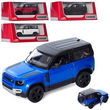 Машинка металлическая КT 5428 W "Land Rover Defender", 4 цвета 164416 фото &mdash; Кузя