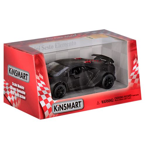 Машина металлическая "Lamborghini Sesto Elemento" КT 5359 W "KINSMART", 4 цвета 97703 фото — Кузя