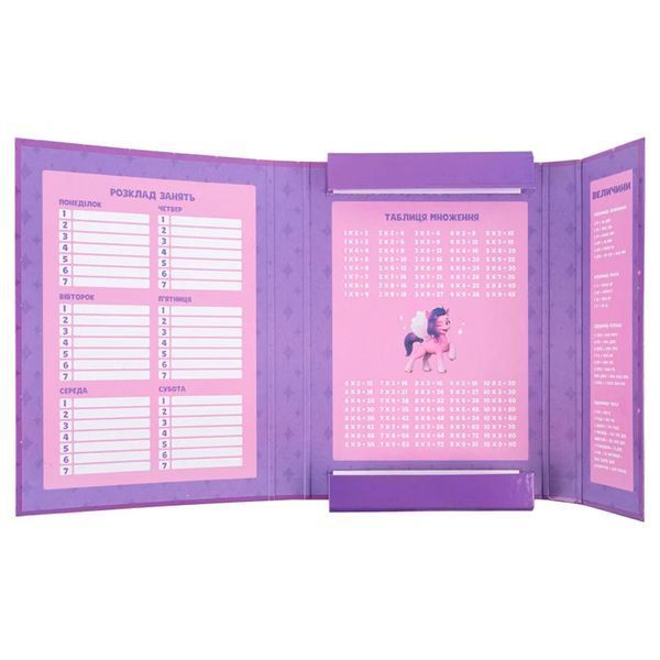 Папка для тетрадей на резинке B5 My Little Pony Kite LP25-210