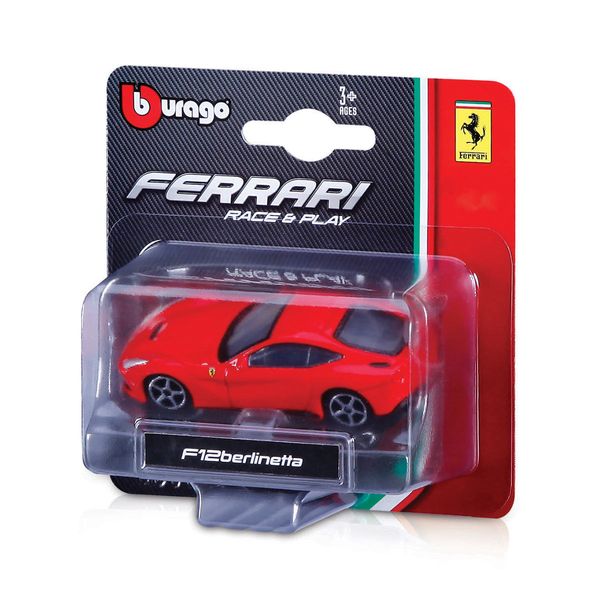 Машинка автомодель металлическая "Ferrari" Bburago 1:64, микс видов 167846 фото — Кузя