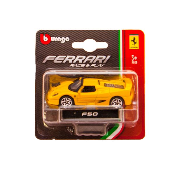 Машинка автомодель металлическая "Ferrari" Bburago 1:64, микс видов 167846 фото — Кузя