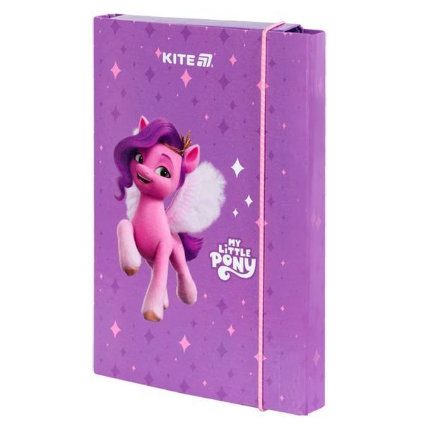 Папка для тетрадей на резинке B5 My Little Pony Kite LP25-210