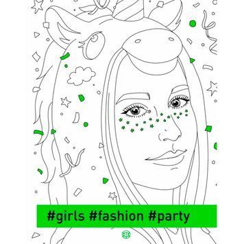 Раскраска #girls#fashion#party 159217 фото &mdash; Кузя