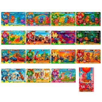 М'які пазли Danko Toys 20 елементів S20-10, 16 видів 194808 фото &mdash; Кузя
