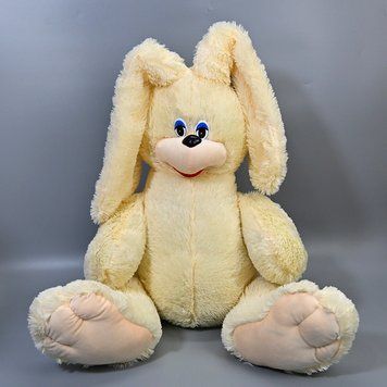 Мягкая игрушка "Зайка Сеня", 75 см 44126 фото &mdash; Кузя