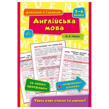 Довідник у таблицях. Англійська мова. 1–4 класи 165506 фото — Кузя