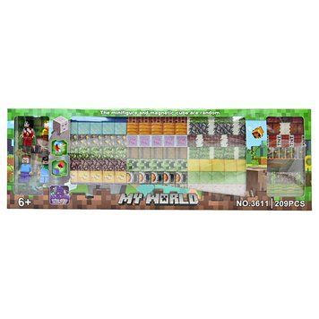 Магнитный конструктор My World 3611 Magnetic Cube на 209 деталей 192994 фото &mdash; Кузя