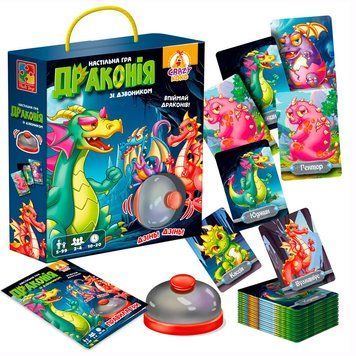 Настільна гра Vladi Toys Драконія VT8010-12 на швидкість і увагу 196078 фото &mdash; Кузя