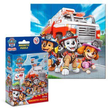 Магнітний пазл Dodo Paw Patrol Пожежні 40 елементів 200648 194811 фото &mdash; Кузя