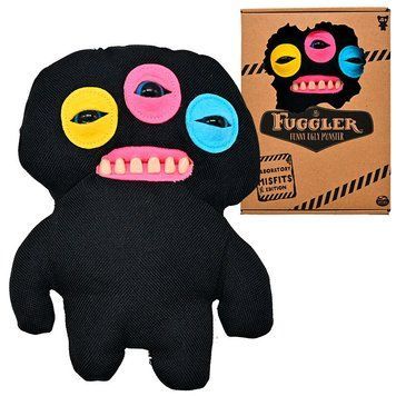 Мягкая игрушка Фаглер черный Fuggler Annoyed Alien Раздраженный инопланетянин 185418 фото &mdash; Кузя