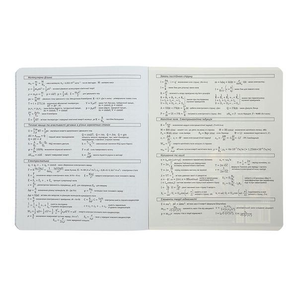 Тетрадь предметная по физике 36 листов в клетку ZiBi Black ZB1730-30