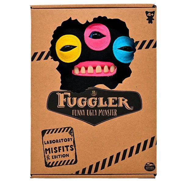 Мягкая игрушка Фаглер черный Fuggler Annoyed Alien Раздраженный инопланетянин 185418 фото &mdash; Кузя