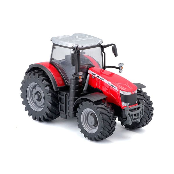 Автомодель металлическая "Трактор Massey ferguson 8740S" Bburago 167835 фото — Кузя