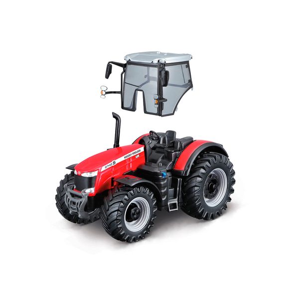 Автомодель металлическая "Трактор Massey ferguson 8740S" Bburago 167835 фото — Кузя