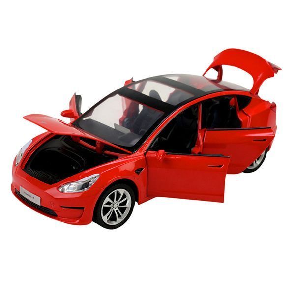 Машинка металева з підсвічуванням і звуком Tesla Автопром AP7728, 3 кольори 186834 фото &mdash; Кузя