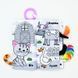 М'яка книжка-шуршалка з хвостиками &laquo;Весела ферма&raquo; HB0039C 173765 фото 2 &mdash; Кузя
