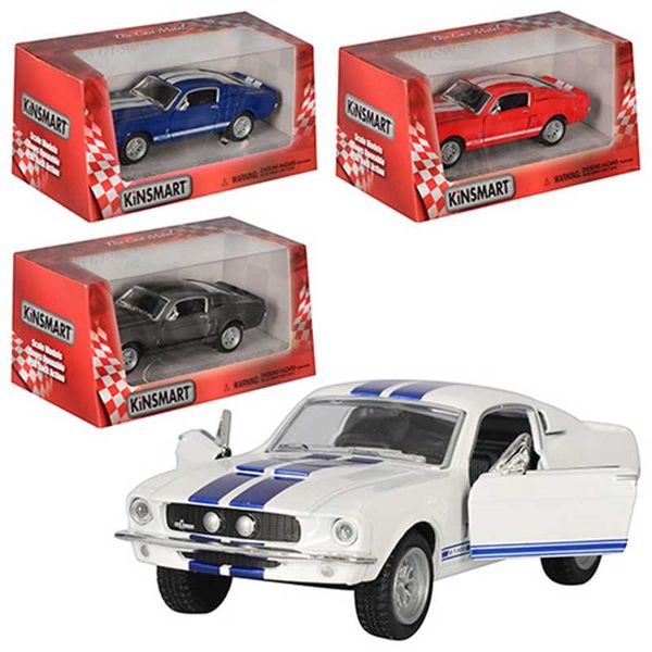 Машинка металлическая "Shelby GT500 1967" КT 5372 W, 4 цвета 126151 фото — Кузя