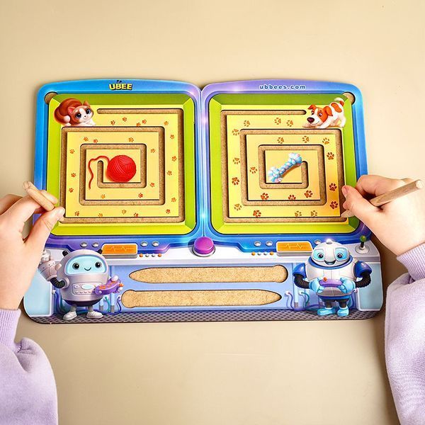 Деревянная развивающая игра ПСД233 "Межполушарные доски-лабиринты" 178784 фото &mdash; Кузя
