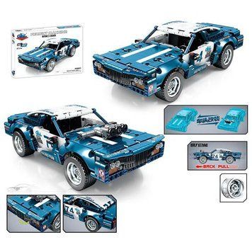 Конструктор-машинка инерционная Ford Mustang KY 1030 "Спорткар" 409 дет. 168525 фото &mdash; Кузя
