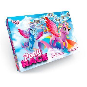 Дитяча настільна гра "Pony Race" G-PR-01-01U 149755 фото &mdash; Кузя