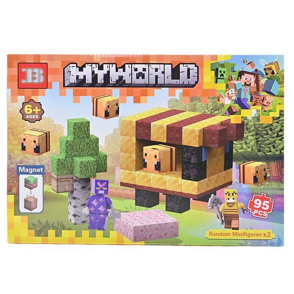 Магнитный конструктор My World 3803 на 95 деталей, 4 вида 192993 фото &mdash; Кузя