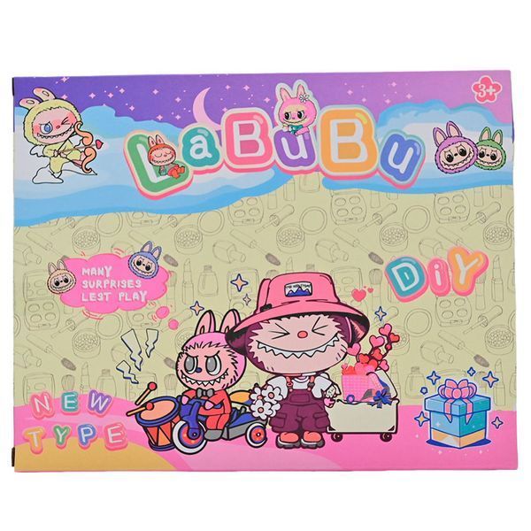 Алмазна мозаїка Лабубу з аксесуарами 5343 186457 фото &mdash; Кузя
