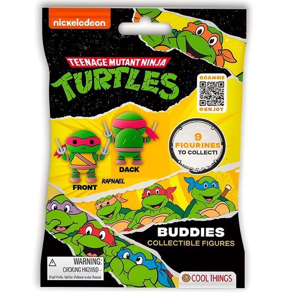 Фігурка сюрприз Черепашки-ніндзя TMNT Cool Things NT005, 9 видів 193624 фото &mdash; Кузя