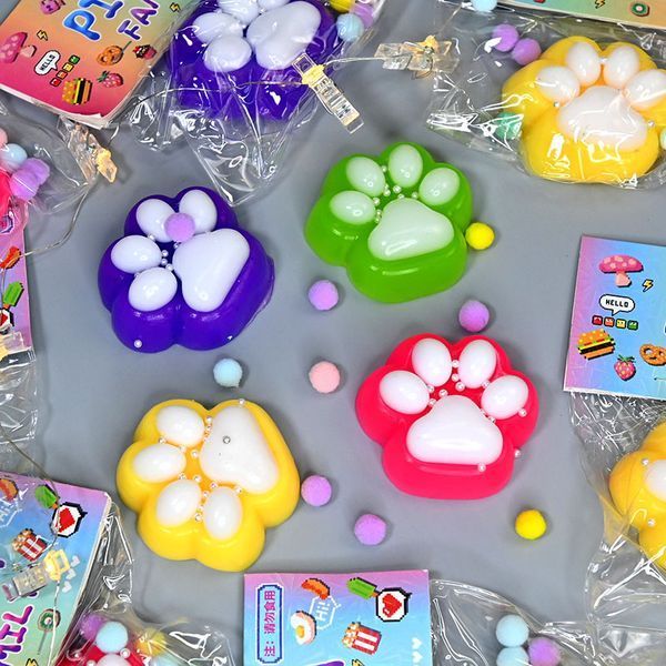 Игрушка-антистресс Сквиш "Таба Лапка" 178858, 4 вида 178858 фото &mdash; Кузя