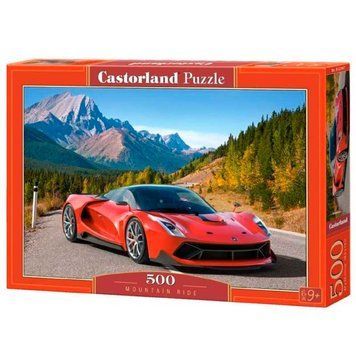 Пазлы Castorland 52967 "Автомобиль в горах" 500 элементов 117108 фото &mdash; Кузя