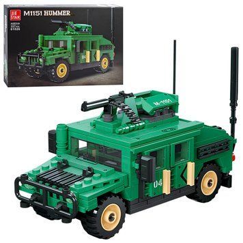 Конструктор для мальчика "Военная машина Hummer" 61026, 357 дет. 166160 фото &mdash; Кузя