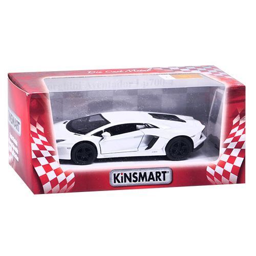 Машинка металева &laquo;Lamborghini Aventador&raquo; Kinsmart КТ 5355 W, 4 кольори 62014 фото &mdash; Кузя