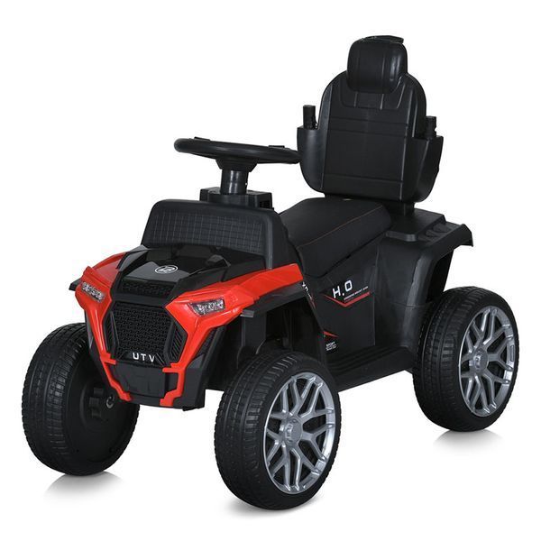 Каталка-толокар 2 в 1 Bambi Racer M 4802EL-3 з батьківською ручкою та EVA колесами, червоний 195163 фото &mdash; Кузя