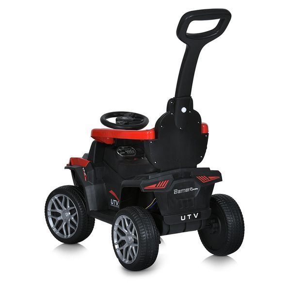 Каталка-толокар 2 в 1 Bambi Racer M 4802EL-3 з батьківською ручкою та EVA колесами, червоний 195163 фото &mdash; Кузя