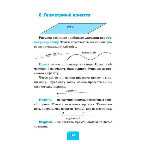 Шкільний довідничок.Математика. 1-4 класи 165494 фото — Кузя