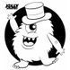 Раскраска на черном фоне Очень веселая раскраска Jolly Monsters 182261 фото 2 &mdash; Кузя