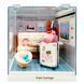 Конструктор-румбокс Mini House Інтер'єр Купе поїзда 8036 у прозорому боксі 195037 фото 2 &mdash; Кузя