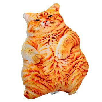 Мягкая игрушка Рыжий кот, 40 см 183447 фото &mdash; Кузя