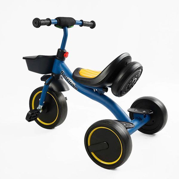 Триколісний велосипед для хлопчика Best Trike BS-45602 з музичною колонкою та EVA колесами, синій 191034 фото &mdash; Кузя